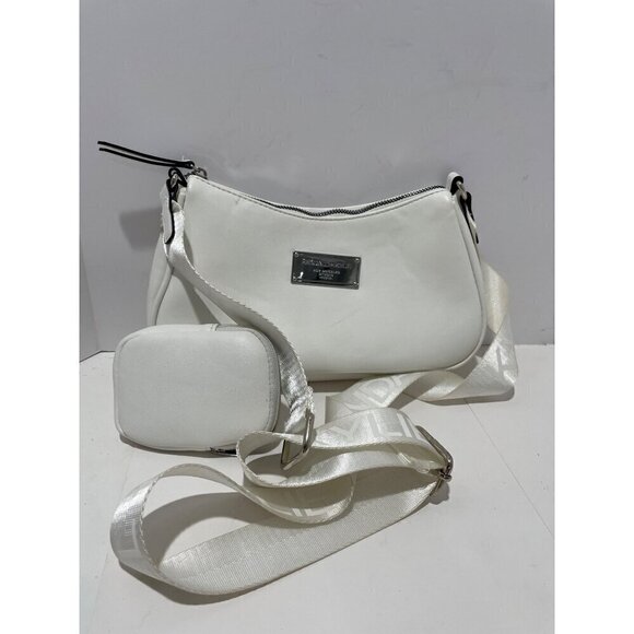 KENDALL & KYLIE WOMENS CROSSBODY WHITE  PURSE - Picture 1 of 7